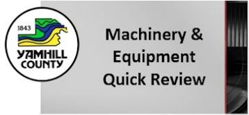 Machinery and Equipment Quick Review Button (JPG)