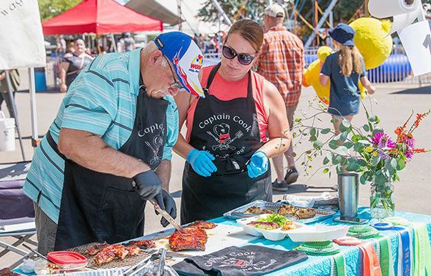 BBQ competition at the fair