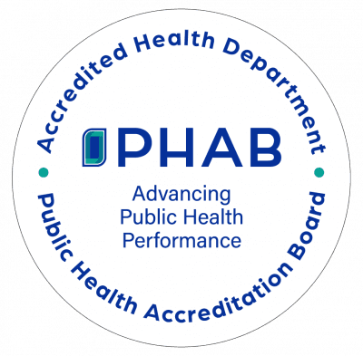 Accredited Health Department Seal